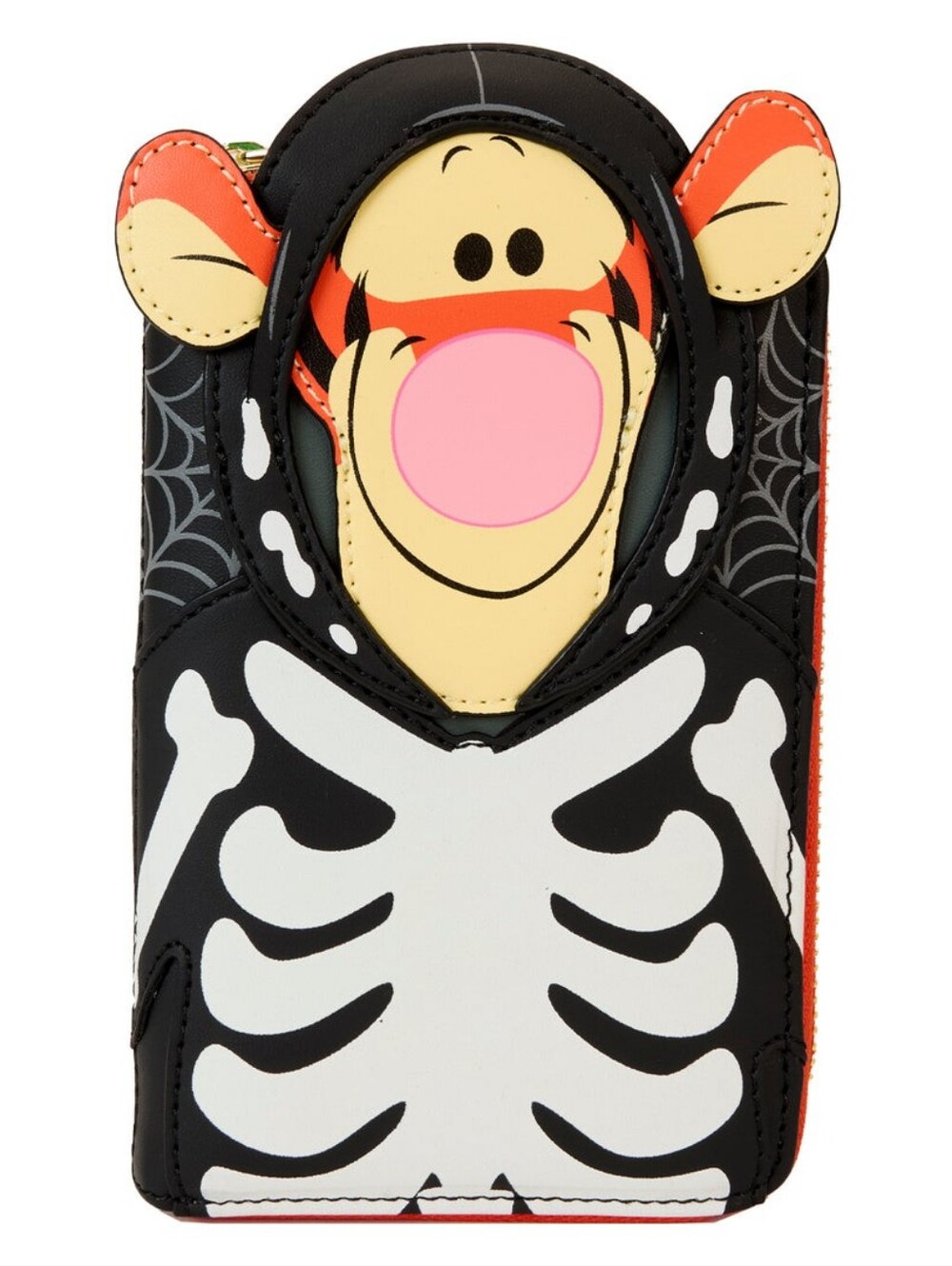 NWT-Loungefly Disney Winnie the Pooh Tigger Skeleton Hard Tag Wallet